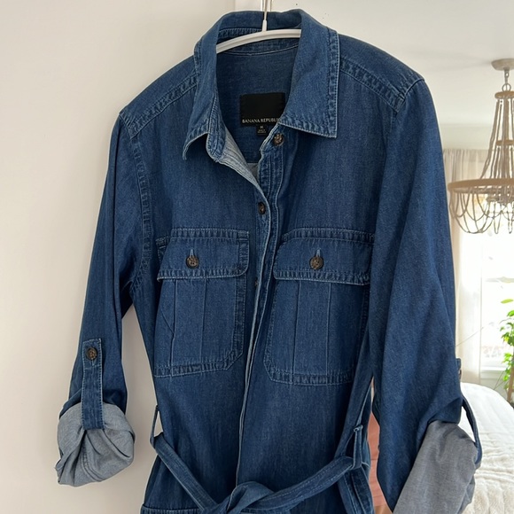 Jeans dress size M by Banana Republic - Picture 6 of 7